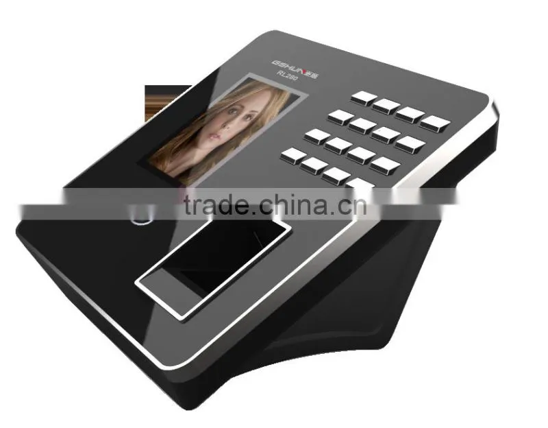 Standalone face and fingerprint attendance machine