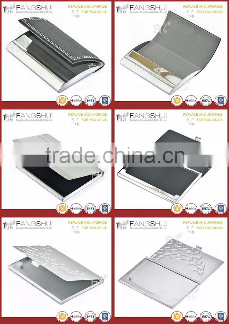 Pu card holder push card holder for sale