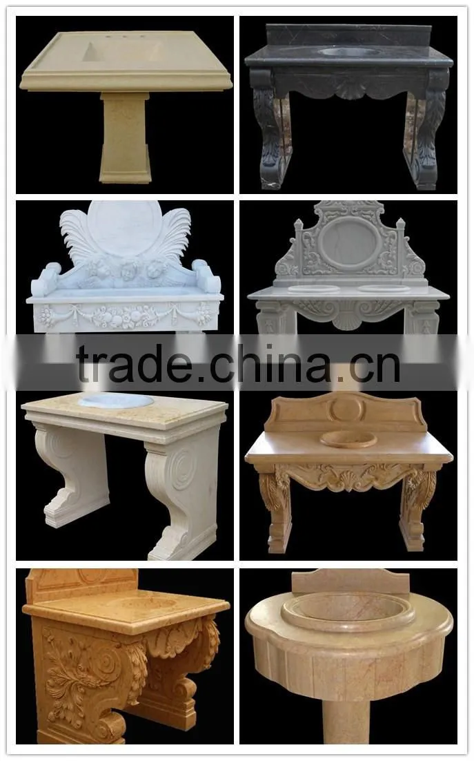 Natural Carved Stone Wash Hand Basin