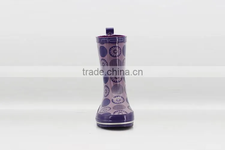 2016 Newest Customized designs Colorful custom made rain boots