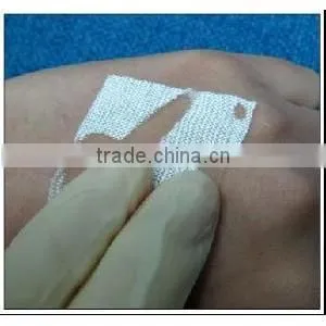 Sterile Soluble Hemostatic Gauze Zero Medical Waste