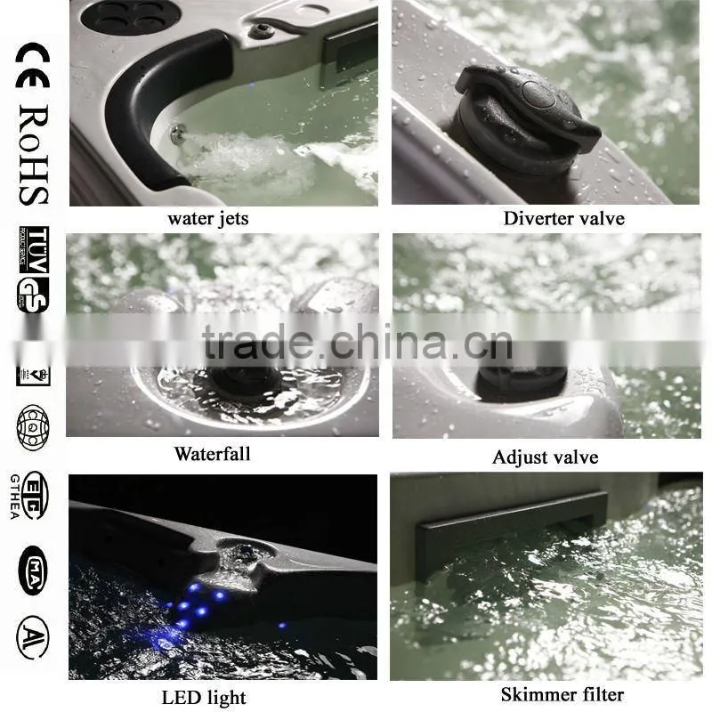 JOYSPA Spa Tubs Type and 15A Amperage outdoor spa with balboa system whirlpool spa hot tub