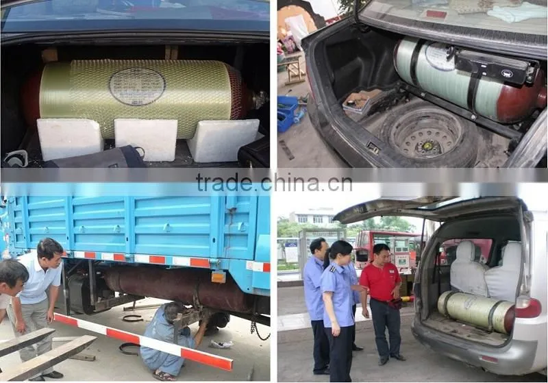 Type I High Quality Steel Gas Cylinder with Valves