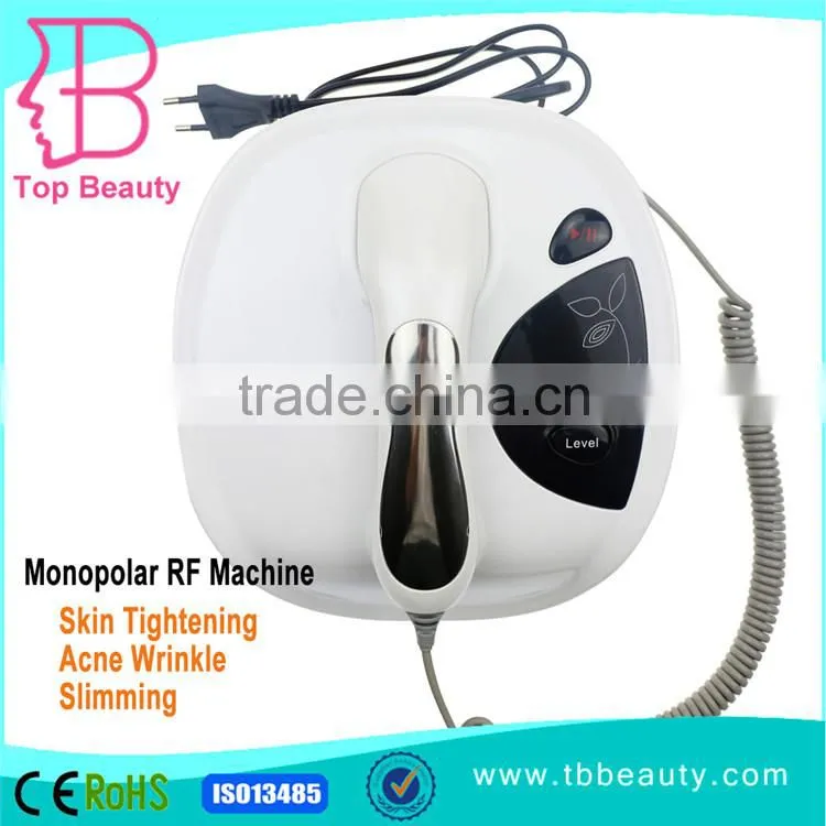 Portable homeuse wholesale monopolar radio frequency machine rf therapy for face