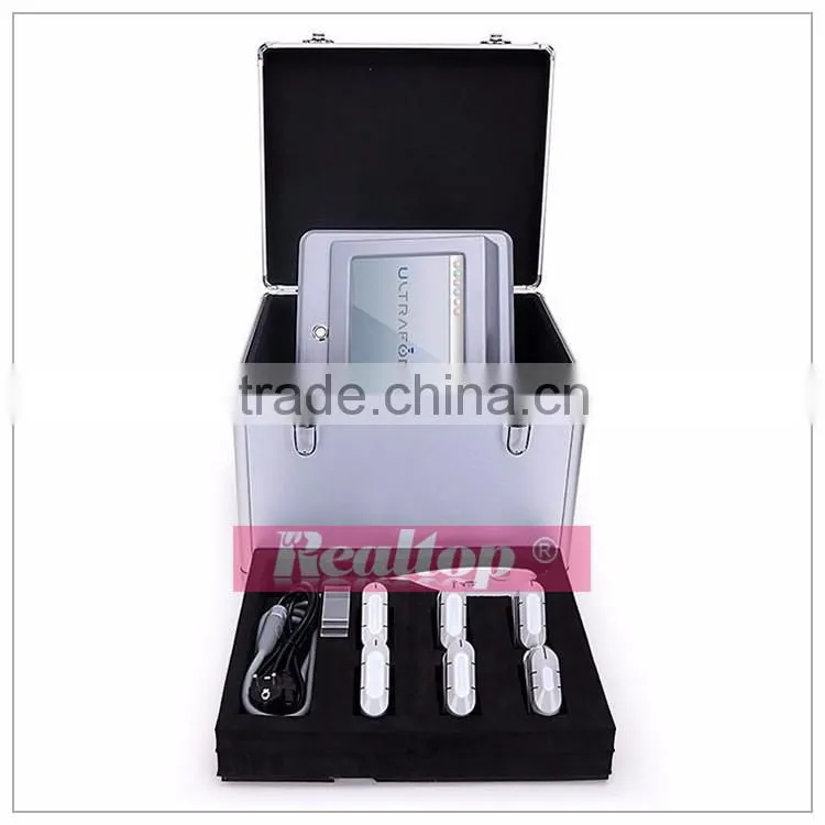 New Arrival Body Slimming Face Lifting Hifu Machine With 5 Cartridges 13mm&8.0mm&4.5mm&3.0m&1.5mm For Skin Tightening Weight Los