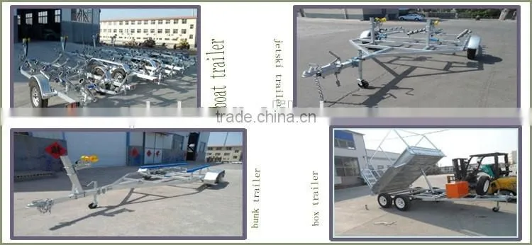 HDG Single Axle Double Axles Tandem Boat Trailer