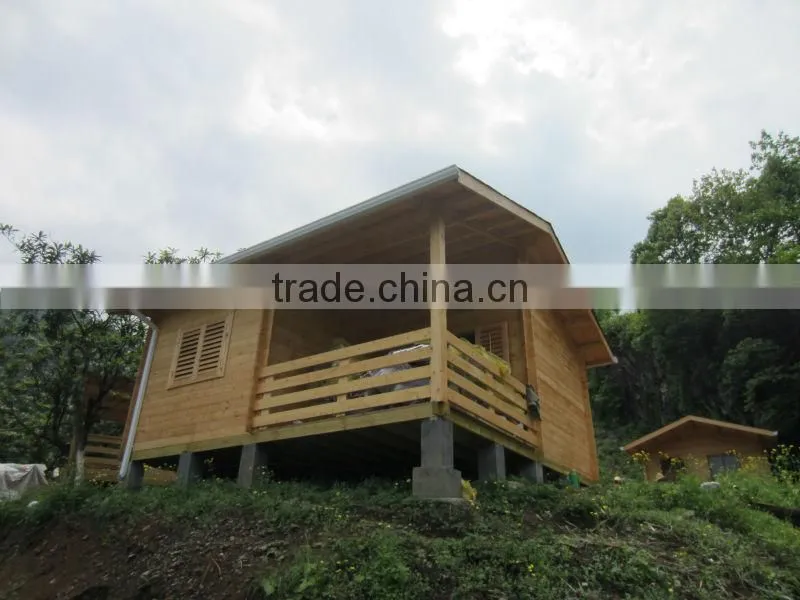 Attractive Look Prefabricated Wooden Log Cabin