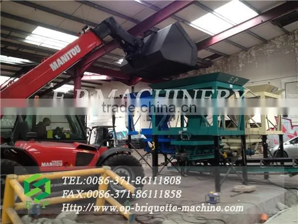 High quality 15-20ton/h complete coal briquettes production line for Ireland clients