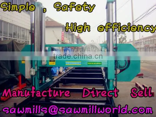 MJ1200 large Horizontal Band Sawmill