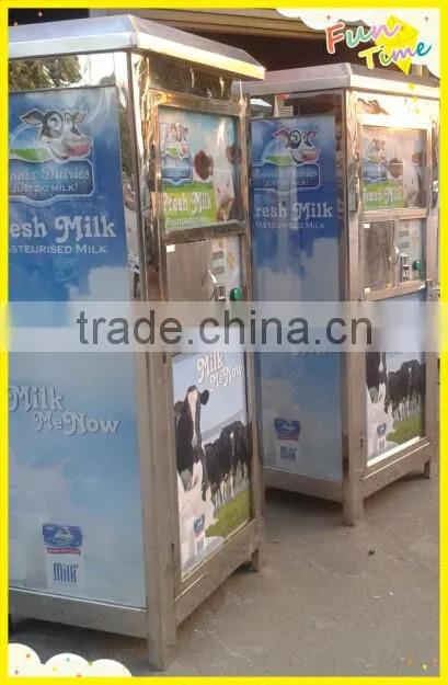 150L and 200L Best quality commercial automatic fresh milk dispenser and milk atm machine