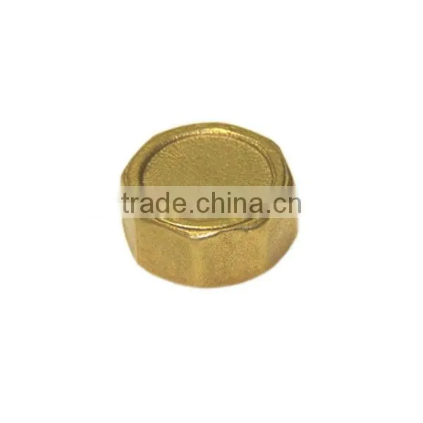 M1/4" Brass End Cap Plug