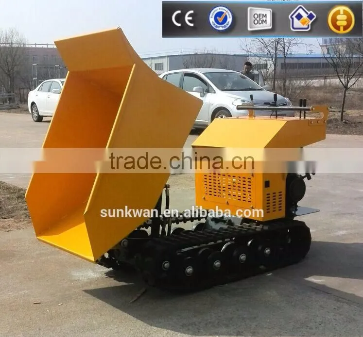 Europe Hot Selling SF0650 Mini Track Dumper with Hydraulic tipping