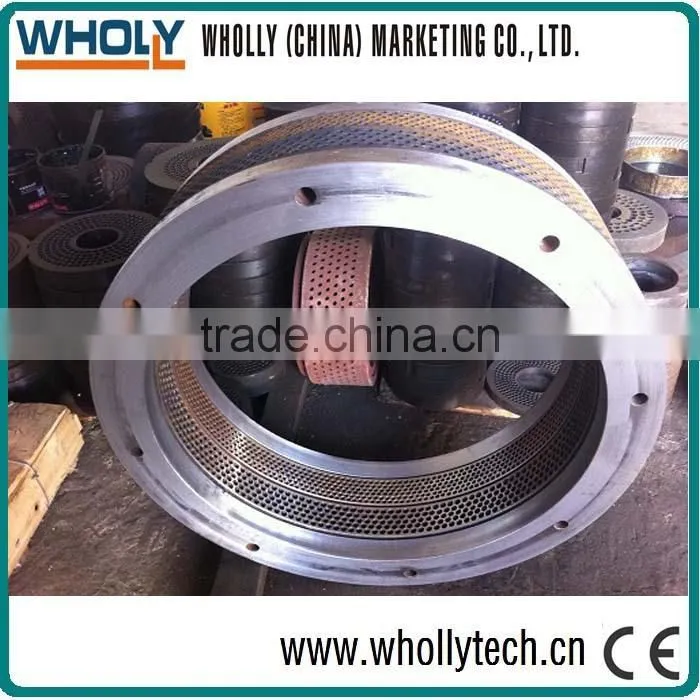 Ring die wood pellet machine with CE motor