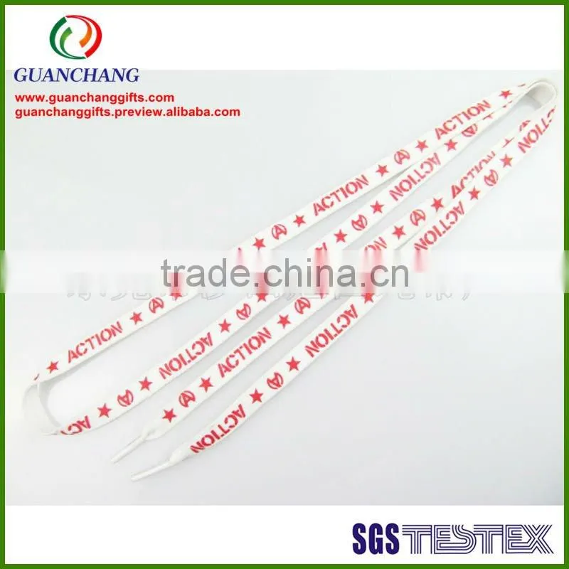 Suppliers custom cheap polyester shoe laces