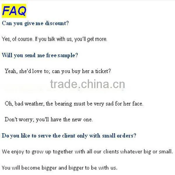 51201 good quality low speed reducer thrust ball bearing