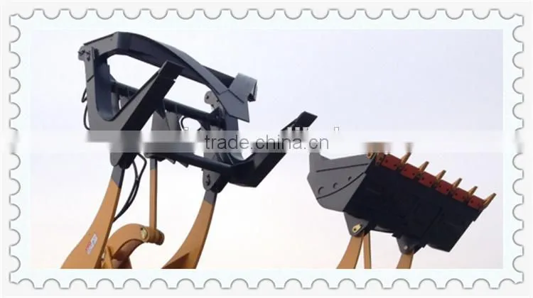 Original manufacturer 1.2Ton ZL12F mini wheel loader price With Various Attachments