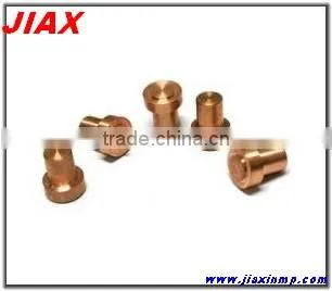 custom cnc machined decorations copper fittings