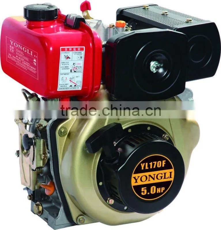 Air-cooled Kama diesel engine ,small diesel engine(YL170F)