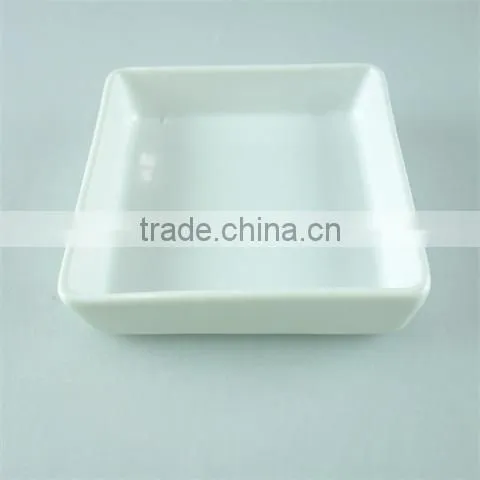stock white ceramic bakeware , samll boat shape bakeware