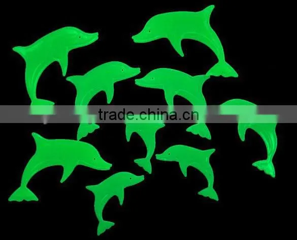 Supply Romantic houseful luminous Stickers / bedroom wall sticker / ceiling plaster --Dolphin