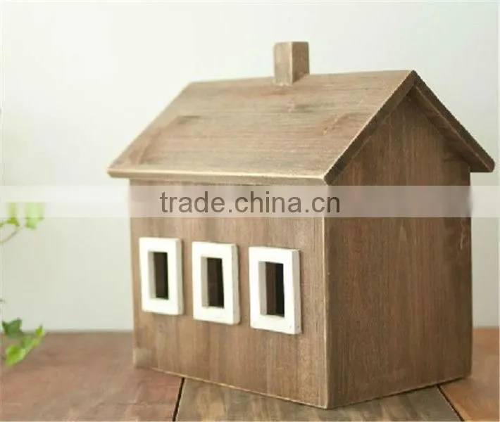 Household Handmade Sundries Storage wooden box