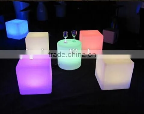 led fashionable 16 colours for coffee shop bar stool