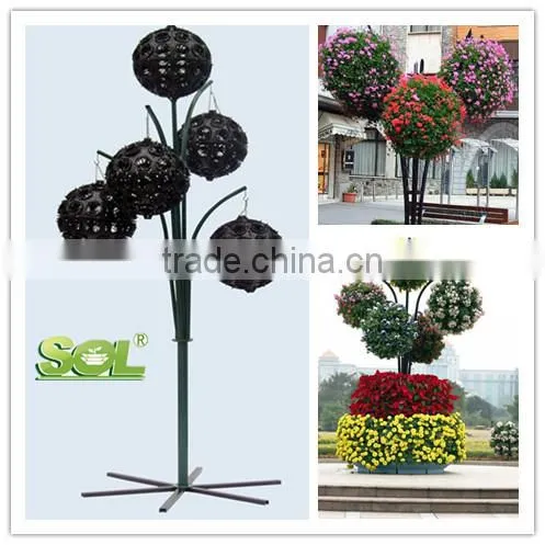 New garden Ball shaped decorative planters pots SL-Y060-5 plastic planter