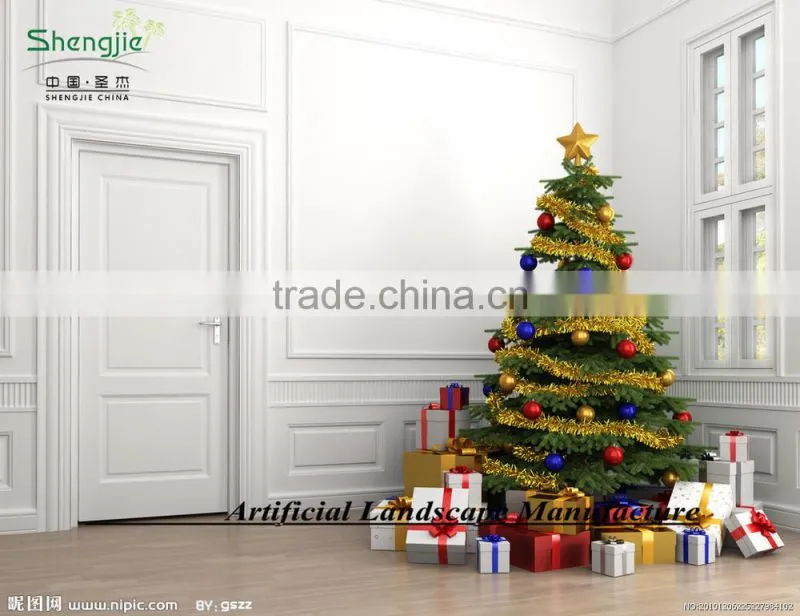 2015 big christmas tree made in guangzhou, gift artificial christmas tree