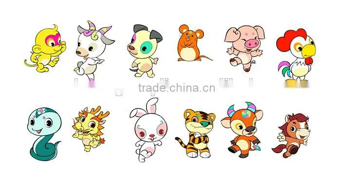 acrylic children square staff