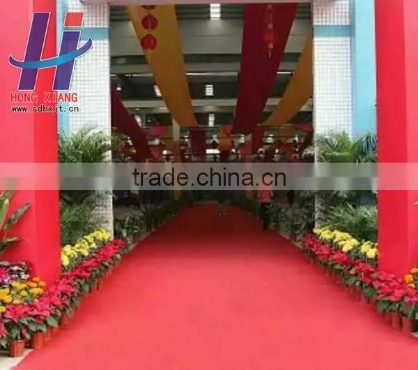 High quality better price 100% polyester fiber exhibition carpet