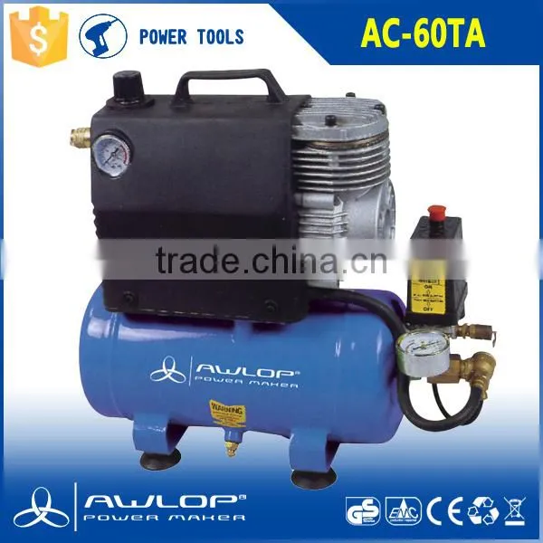 AC60TA High Pressure Paintball Air Conditioning Compressor Dental Air Compressor