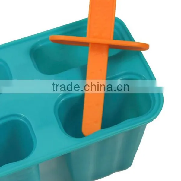 silicone 4 cavities ice mold industrial popsicle molds rubber ice maker