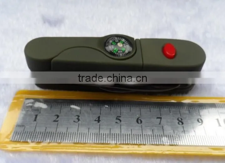 Multifunction Outdoor Survival Camping Knife with LED light