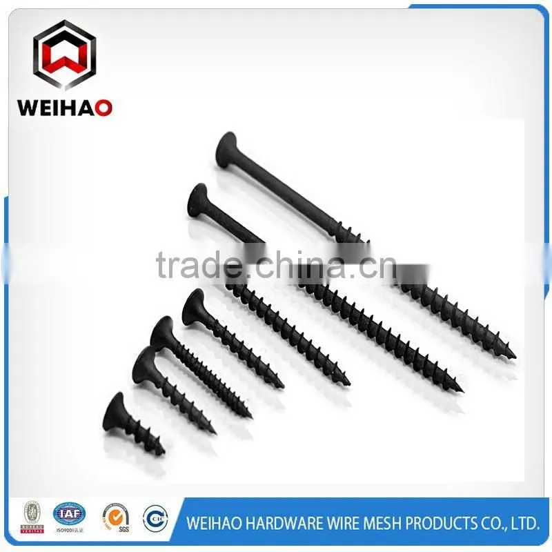 High quality cheap price Carbon steel black phosphating bugle head drywall screw chipboard screw