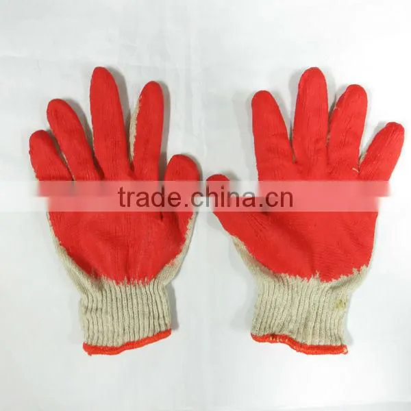 Latex Coated Gloves Safety Woking Gloves