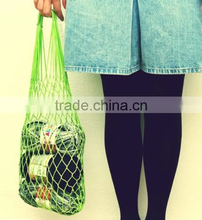 Professional Manufacturer Supplier Cotton Mesh Shopping Bag