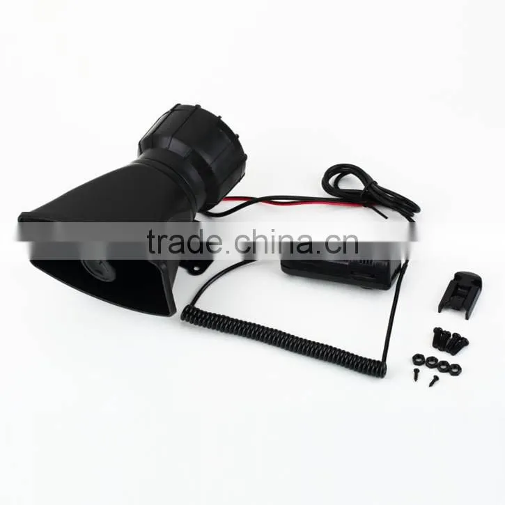 Loud Horn Electric Car Horn Bosch Car Horn 12V for Car Auto Van Truck PA System 60W Max 300dB 5 Sounds tone