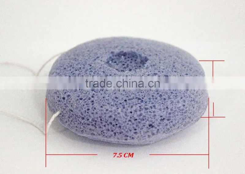 natural konjac facial sponge/konjac puff