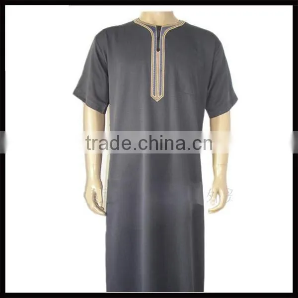 Newest Cotton Paysily prints Customized Long Sleeve Islamic Clothing