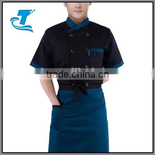 2016 Double-breasted Chef Uniform for summer