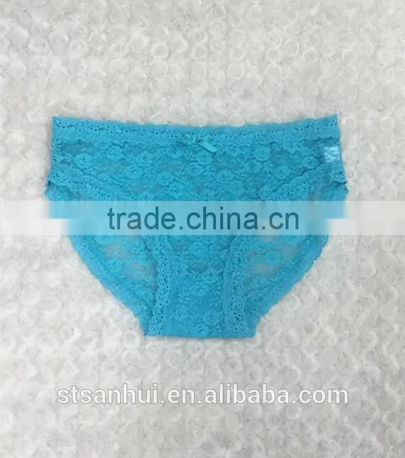 Fashion cute printing underwear panty sexy ladies g-string thong