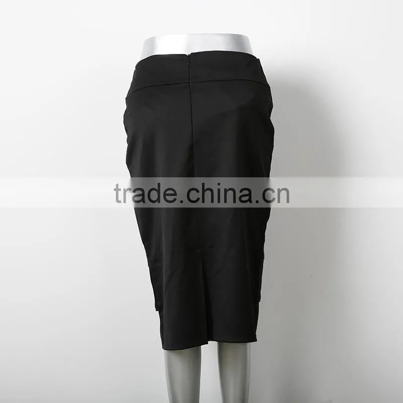 Ladies new design high waist narrow style tight short skirt