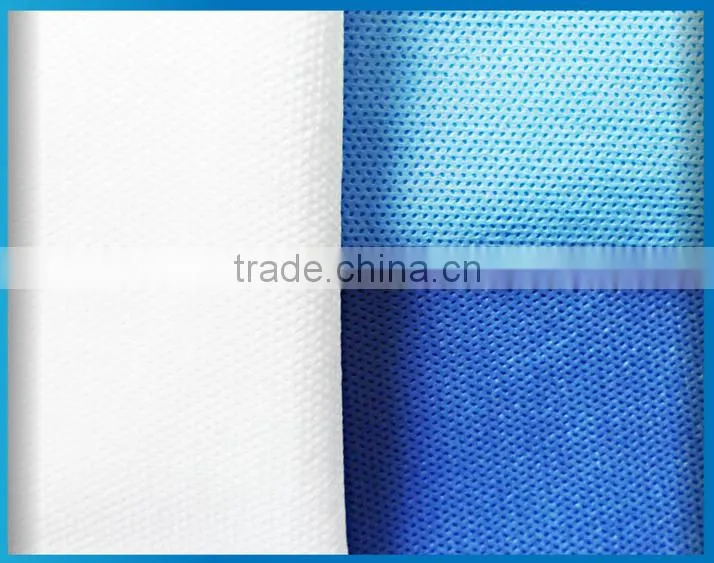 Medical and health water-resistant non-woven fabrics