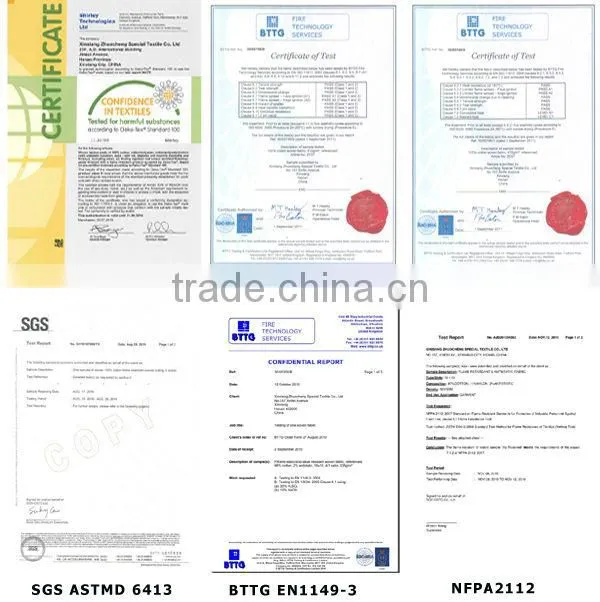 CVC 60/40 Anti-static fabric with metal fiber