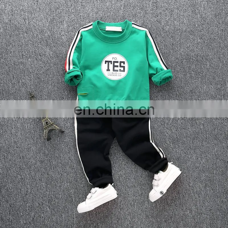 Wholesale 100% cotton kids fleece set