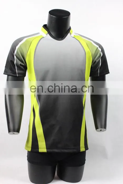 High quality durable tear resistance breathable rugby jerseys free custom
