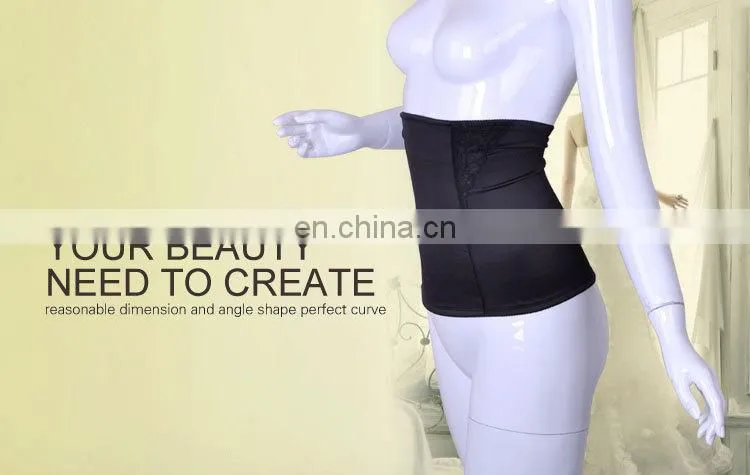 Made in China Popular Mature Women Slimming Lace Up Body Shaper Corset