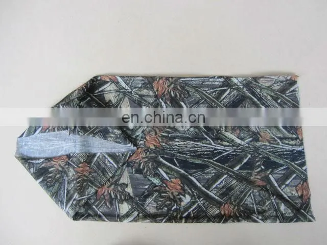 Fashionable 100% polyester scarf seamless tube headwear 8 in 1 headband multifunctional bandana