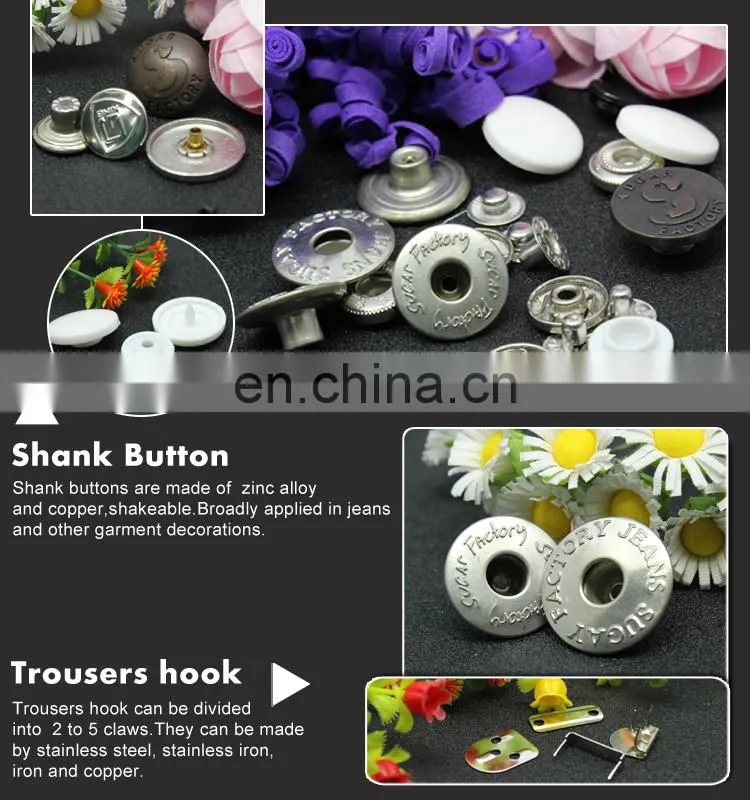 stylish fancy buttons / covered shirt snap buttons