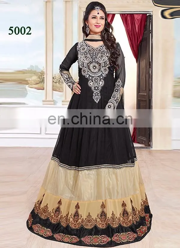 Floor Length Indian Salwar Kameez Design 2016